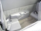 1996 Chevrolet S10 LS Extended Cab Rear Seat
