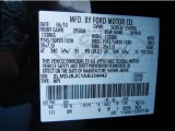 2010 MKX Color Code for Tuxedo Black Metallic - Color Code: UH