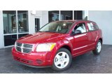 2009 Inferno Red Crystal Pearl Dodge Caliber SXT #7691978