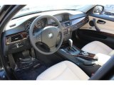 2010 BMW 3 Series 328i xDrive Sedan Oyster/Black Dakota Leather Interior