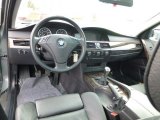 2004 BMW 5 Series 530i Sedan Black Interior