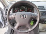 2005 Honda Accord EX-L V6 Sedan Steering Wheel
