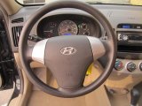 2007 Hyundai Elantra GLS Sedan Steering Wheel