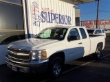 2012 Summit White Chevrolet Silverado 1500 LT Extended Cab #77218937