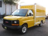 2007 GMC Savana Cutaway 3500 Commercial Cargo Van Front 3/4 View