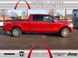 2011 Red Candy Metallic Ford F150 Platinum SuperCrew 4x4 #77218812