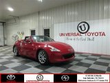 Solid Red Nissan 370Z in 2012