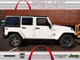 2013 Bright White Jeep Wrangler Unlimited Oscar Mike Freedom Edition 4x4 #77218804