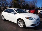 Bright White Dodge Dart in 2013