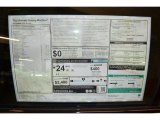 2013 BMW 5 Series 535i Sedan Window Sticker