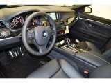 2013 BMW 5 Series 535i Sedan Black Interior