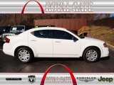 2013 New Bright White Dodge Avenger SE #77218780