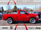 2013 Flame Red Ram 1500 Express Regular Cab 4x4 #77218757