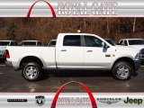 2012 Bright White Dodge Ram 2500 HD Laramie Crew Cab 4x4 #77218752
