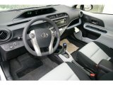 2013 Toyota Prius c Hybrid Two Light Blue Gray/Black Interior