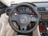 2013 Volkswagen Passat TDI SEL Steering Wheel