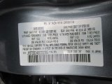 2011 CX-9 Color Code for Dolphin Gray Mica - Color Code: 39T