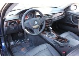 2012 BMW 3 Series 328i xDrive Coupe Black Interior