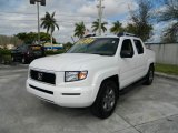 2007 Honda Ridgeline White