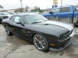 Pitch Black Dodge Challenger in 2013