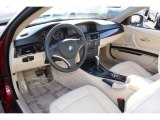2012 BMW 3 Series 328i Coupe Cream Beige Interior