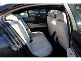 2013 BMW 7 Series 740i Sedan Rear Seat