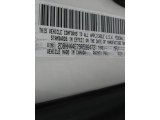 2009 Grand Caravan Color Code for Stone White - Color Code: PW1