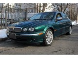 2008 Emerald Fire Metallic Jaguar X-Type 3.0 Sedan #77218954
