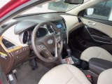 2013 Hyundai Santa Fe Sport 2.0T Beige Interior