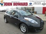 Super Black Nissan LEAF in 2012