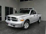 2009 Bright Silver Metallic Dodge Ram 1500 SLT Quad Cab #7692089