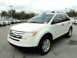 2010 Ford Edge White Suede