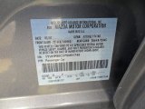 2007 MAZDA6 Color Code for Tungsten Gray Metallic - Color Code: 32P