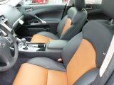 2013 Lexus IS 250 AWD Saddle Tan Interior