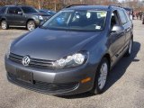 2011 Volkswagen Jetta TDI SportWagen Front 3/4 View