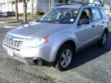 Ice Silver Metallic Subaru Forester in 2012