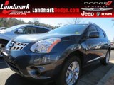 Graphite Blue Nissan Rogue in 2012
