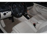 2010 Volkswagen Eos Komfort Cornsilk Beige Interior