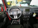 2013 Jeep Wrangler Unlimited Moab Edition 4x4 Dashboard