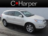 2012 White Diamond Tricoat Chevrolet Traverse LTZ AWD #77270813