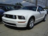 2009 Performance White Ford Mustang GT Premium Convertible #7694117