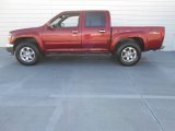 Merlot Jewel Metallic GMC Canyon in 2010
