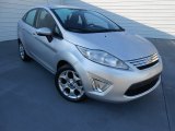 2012 Ingot Silver Metallic Ford Fiesta SEL Sedan #77270544