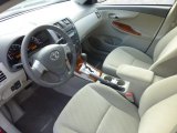 2010 Toyota Corolla XLE Bisque Interior