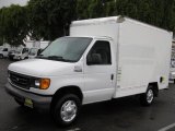 2005 Ford E Series Cutaway E350 Commercial Moving Truck Front 3/4 View