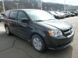 Brilliant Black Crystal Pearl Dodge Grand Caravan in 2013