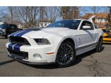 2013 Performance White Ford Mustang Shelby GT500 SVT Performance Package Coupe #77332289