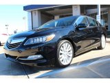 2014 Crystal Black Pearl Acura RLX Technology Package #77354999