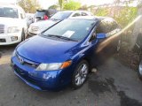 2007 Fiji Blue Metallic Honda Civic Si Sedan #77355080