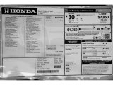 2013 Honda Fit Sport Window Sticker